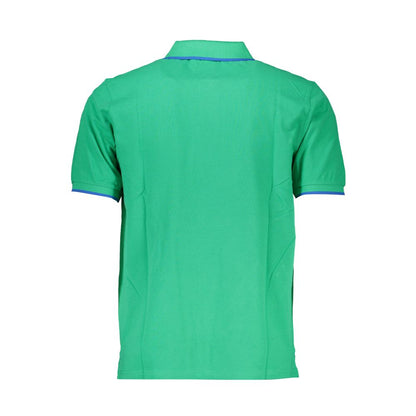 Polo Shirt by North Sails for men in cotton green & print features a eye catching silhouette, showcasing a refined and for a eye catching finish.