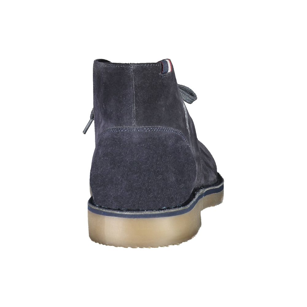 Lace-Up Ankle Boots by U.S. POLO ASSN. for men in polyester polyethylene leather blue features an high-performance design from the City Men's Polyester Polyethylene Leather Lace-Up Ankle Boots collection, highlighting a high-performance and for a refined look.