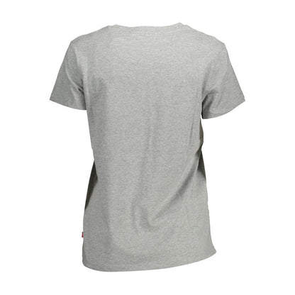 Levi's Brown Cotton Women T-Shirt
