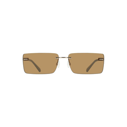 Calvin Klein Metal Sunglasses - Beige Brown