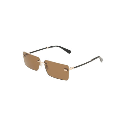 Calvin Klein Metal Sunglasses - Beige Brown