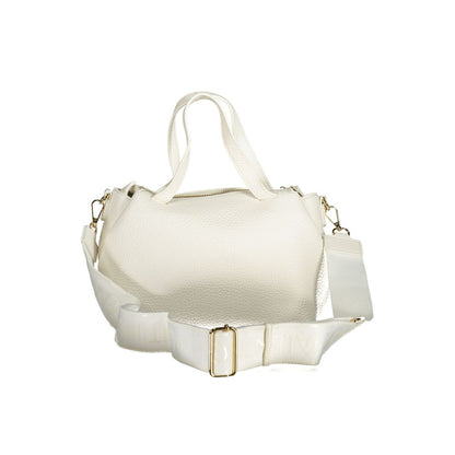 Mario Valentino White Polyethylene Handbag