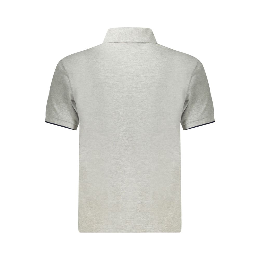 North Sails Brown Cotton Men Polo Shirt