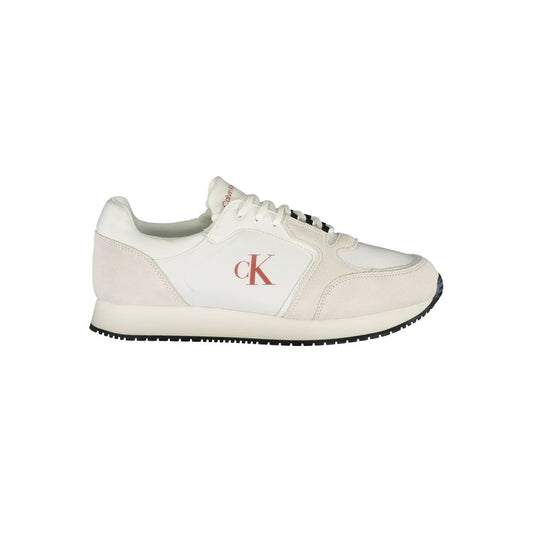 Calvin Klein White Leather Men Sneaker