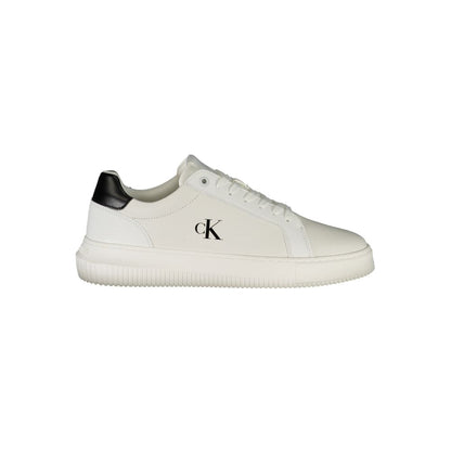 Calvin Klein White Leather Men Sneaker