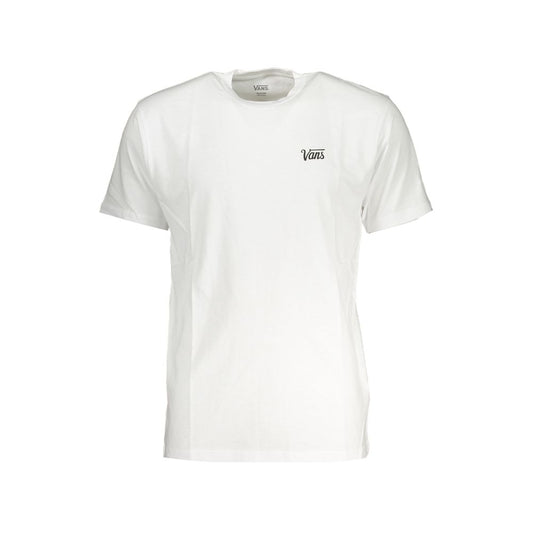 Vans White Cotton Men T-Shirt