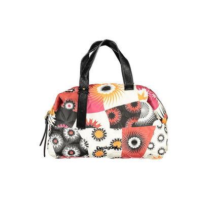 Desigual Midsize Multicolour Geometric Tutti Fruti Patchwork Handbag