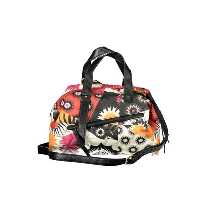Desigual Midsize Multicolour Geometric Tutti Fruti Patchwork Handbag