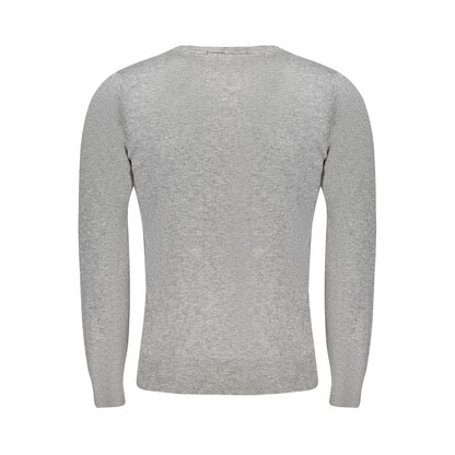 Cavalli Class Men's Polyamide Polyester Viscose Sweatshirt - Gray