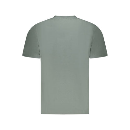 T-Shirt by North Sails for men in cotton green & print features a plush silhouette, showcasing a sophisticated and for a truly plush finish.