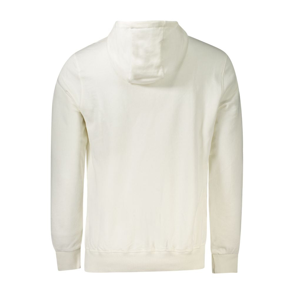 Hooded Sweatshirt Hoodie by North Sails for men in cotton white features an avant-garde silhouette, showcasing a sophisticated and detail for a truly avant-garde finish.