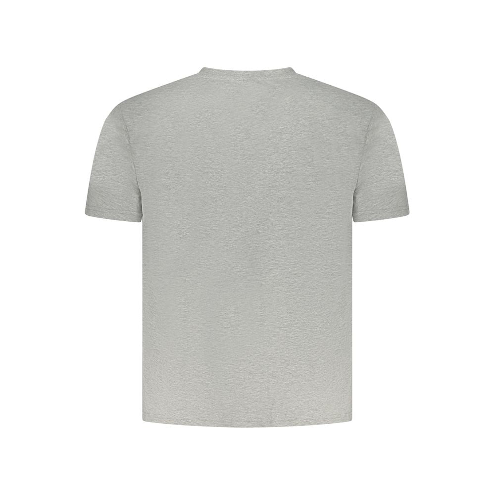 North Sails Brown Cotton Men T-Shirt