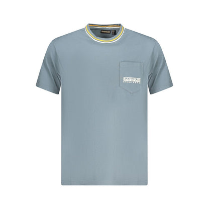 Napapijri Brown Cotton Men T-Shirt