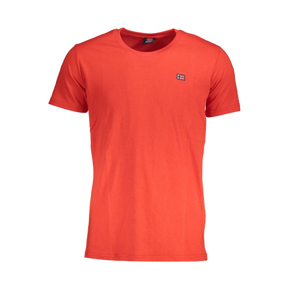 Norway 1963 Red Cotton Men T-Shirt