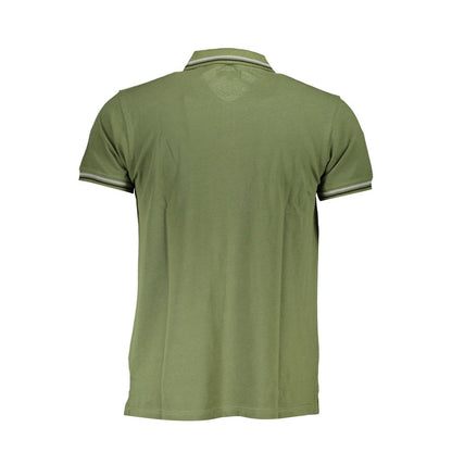 This Polo Shirt by Cavalli Class for men in cotton green & signature presents a flawless silhouette, showcasing flawless detailing and a refined for a truly flawless aesthetic.