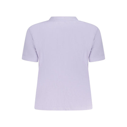 Calvin Klein Purple Cotton Women T-Shirt