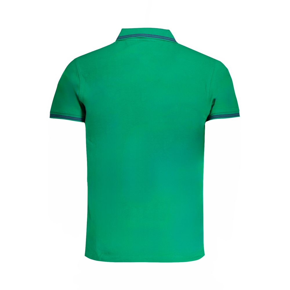 This Polo Shirt by Cavalli Class for men in cotton green presents a flawless silhouette, showcasing flawless detailing and a refined for a truly flawless aesthetic.