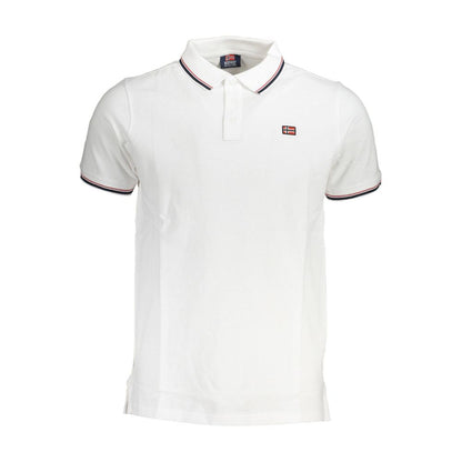 This Polo Shirt by Norway 1963 for men in cotton white presents a flawless silhouette, showcasing flawless short-sleeve detailing and a refined for a truly flawless aesthetic.