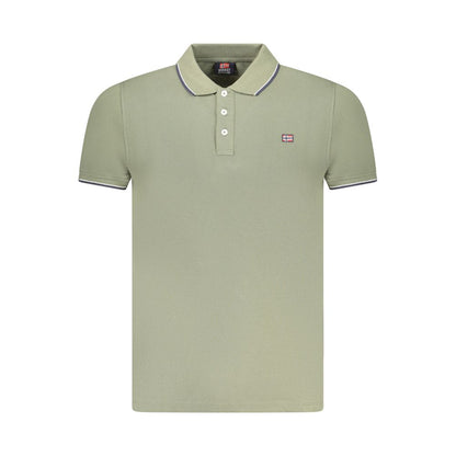 Norway 1963 Verde Cotton Men Polo