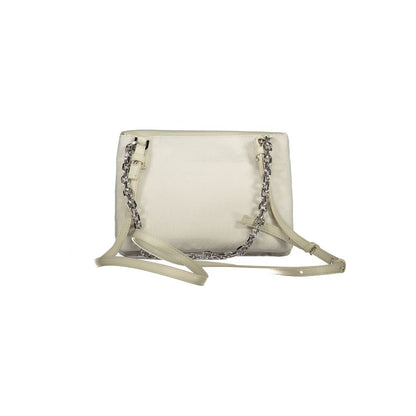 Calvin Klein Beige Polyester Convertible Handbag