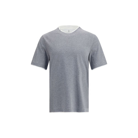 Brunello Cucinelli Grey T-Shirt