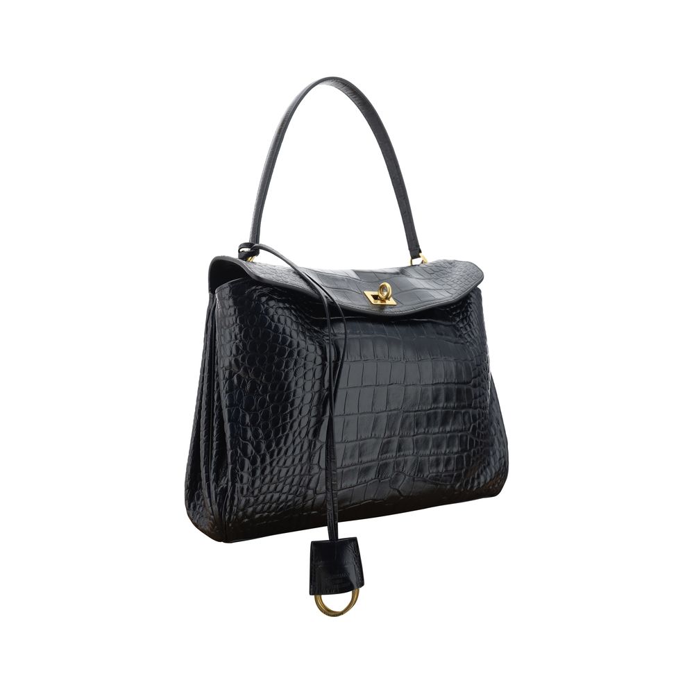 Balenciaga Black Rodeo Medium Handbag