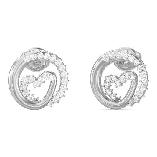 Guess Ladies Earrings JUBE05528JWRHTU