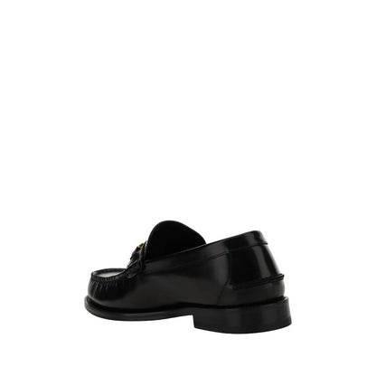 Versace Leather Loafers