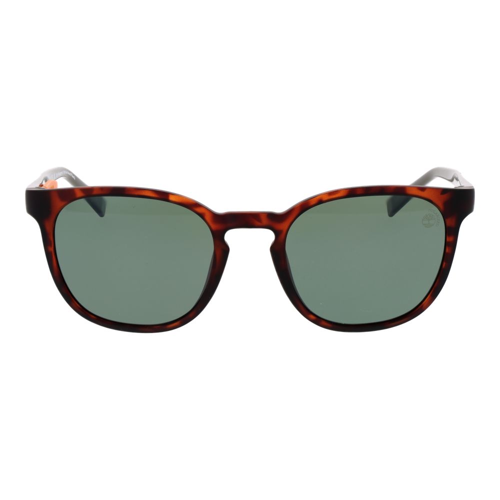 Sunglasses by Timberland for men in stainless steel brown features an timeless full-rim round frame design with brown coloured frame frames and polarized category-3-dark-tint lens for a timeless finish.