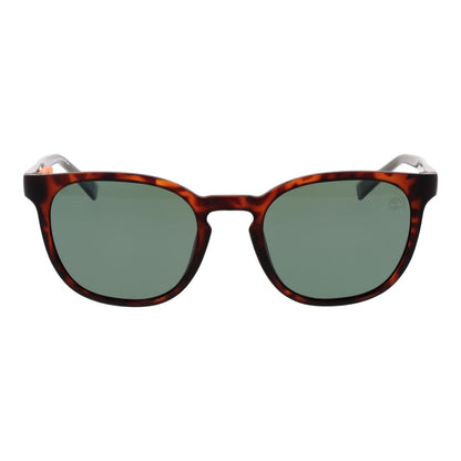Sunglasses by Timberland for men in stainless steel brown features an timeless full-rim round frame design with brown coloured frame frames and polarized category-3-dark-tint lens for a timeless finish.