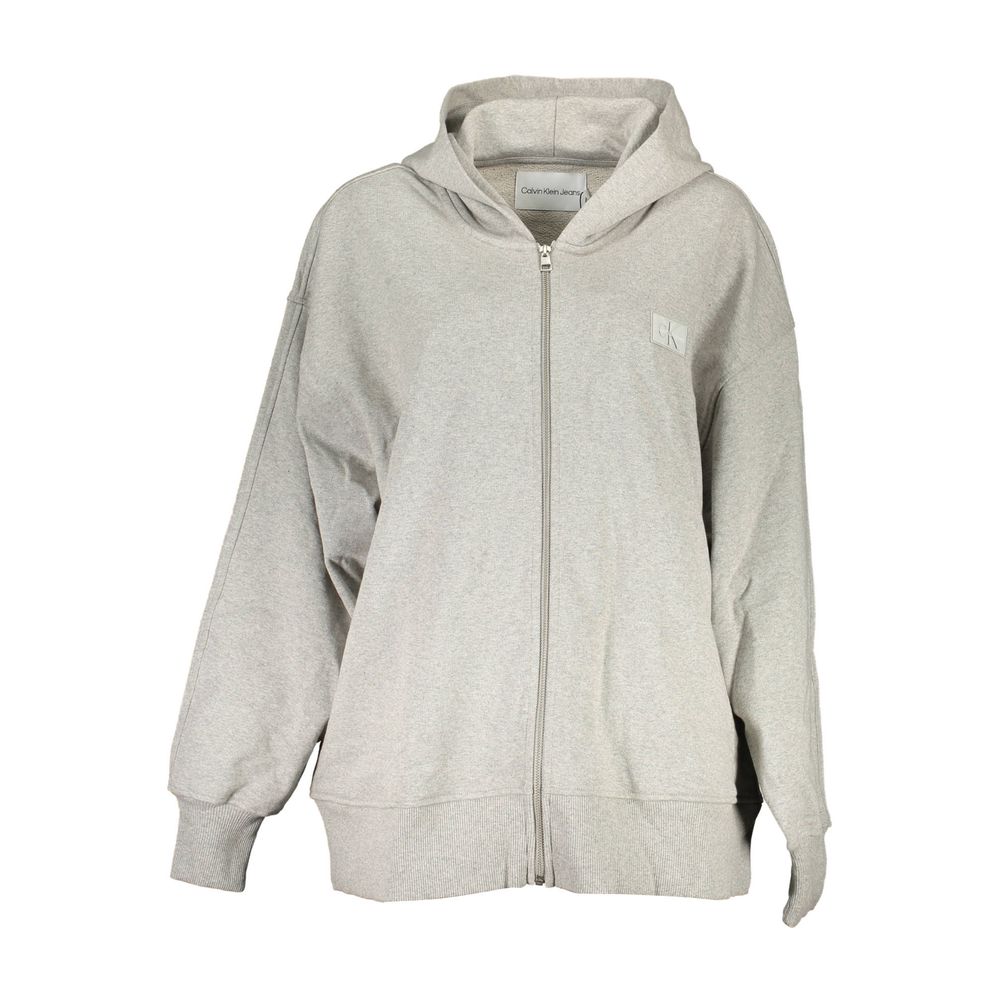 Calvin Klein Gray Cotton Sweatshirt