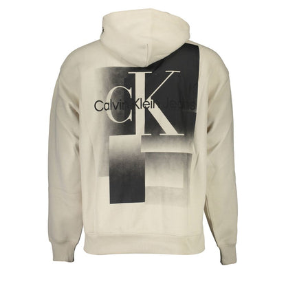 Calvin Klein Beige Cotton Sweatshirt