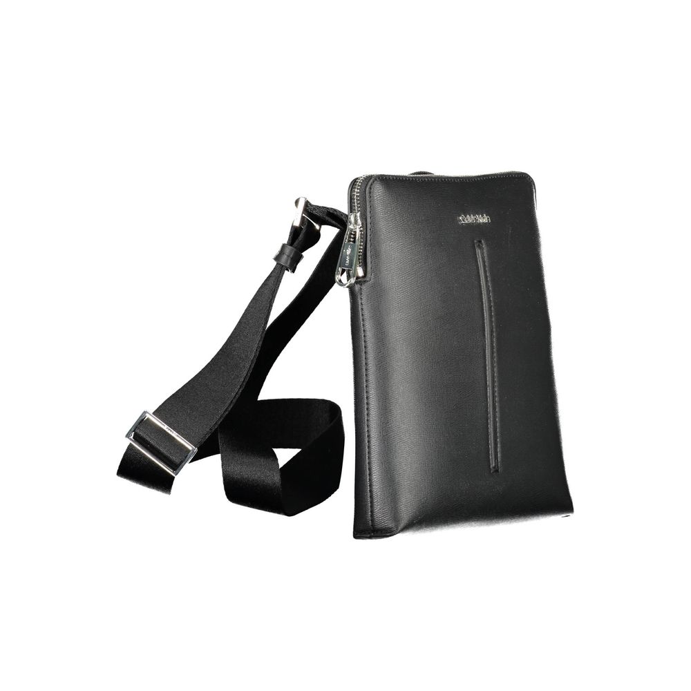 Calvin Klein Black Polyester Shoulder Bag