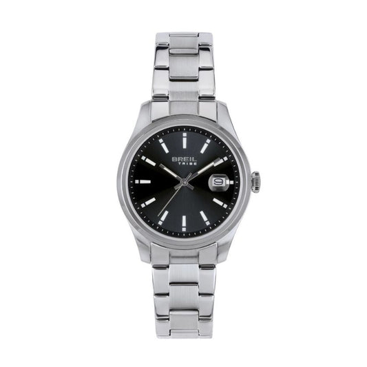 Unisex Watch Breil EW0651 Black Silver