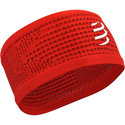 Sports Strip for the Head Compressport On/Off Dark Red