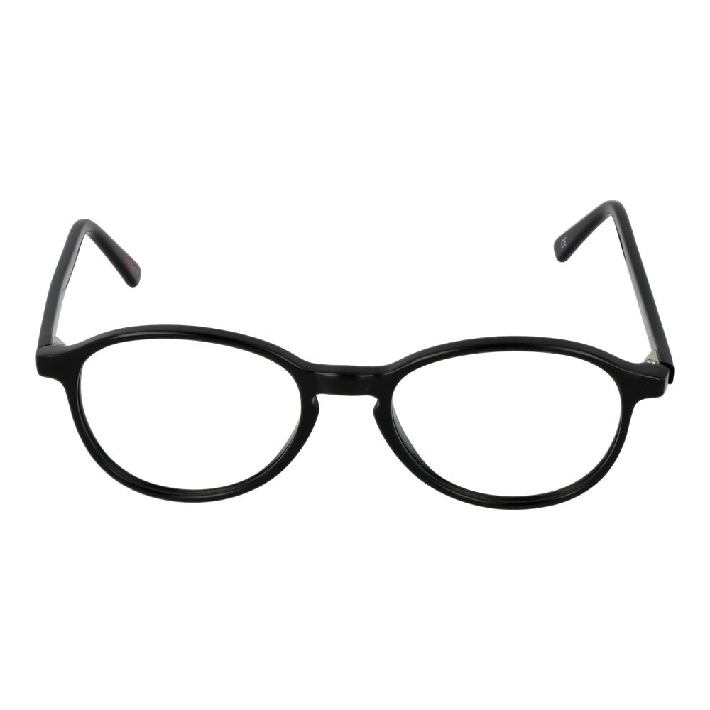 Eyeglasses Frames by Andy Wolf for unisex in acetate black features an refined silhouette, showcasing the refined black coloured frame and sophisticated full-frame frame design.