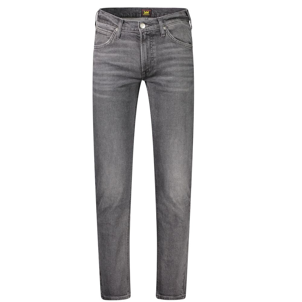 Lee Black Cotton Jeans & Pant