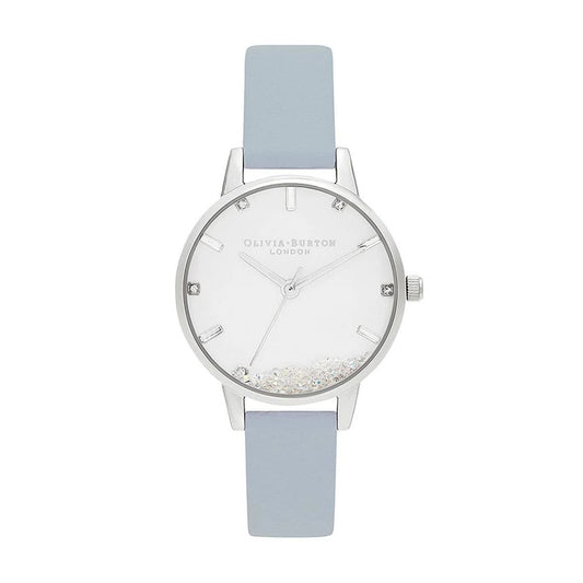 Olivia Burton Blue Artificial Leather OB16SG07 Watch