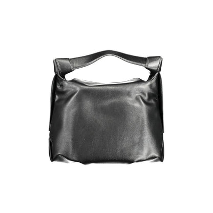 Calvin Klein Black Leather Effect Handbag
