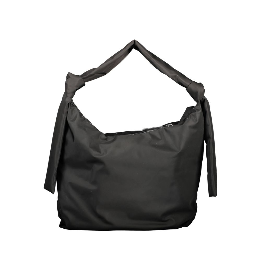 Calvin Klein Black Polyester Hobo Handbag