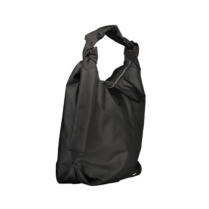 Calvin Klein Black Polyester Hobo Handbag