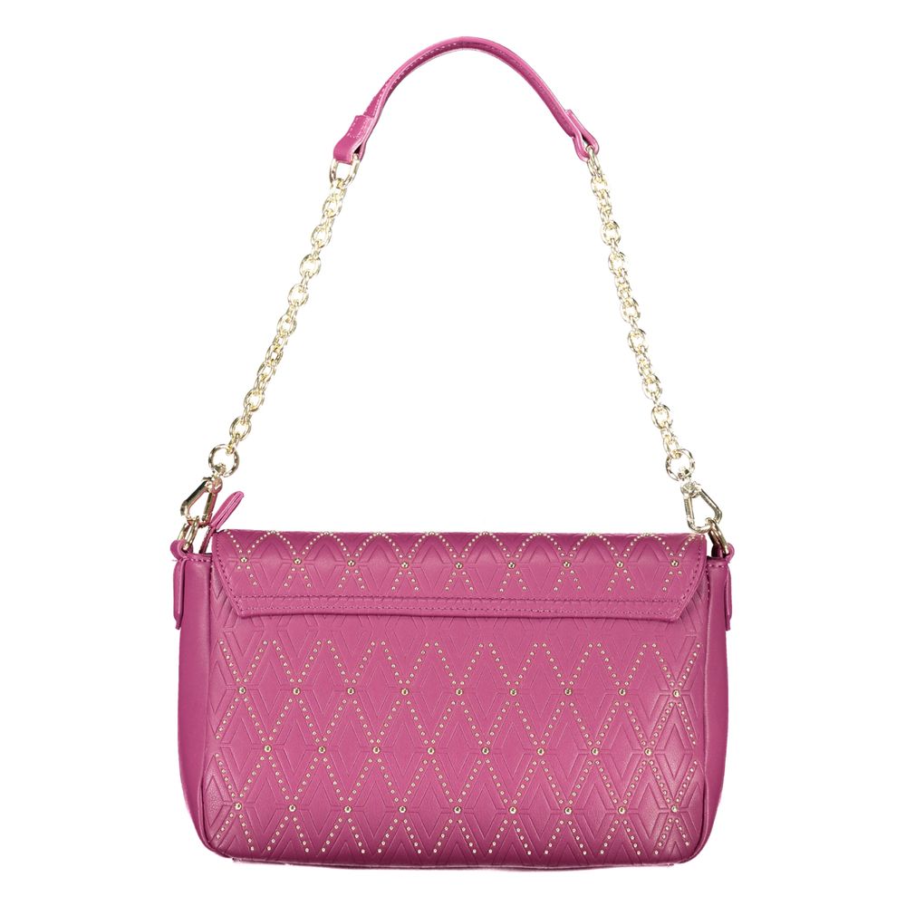 Mario Valentino Purple Polyethylene Handbag