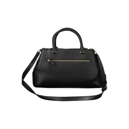 Guess Jeans Black Polyethylene Handbag