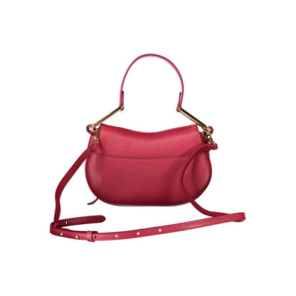 Coccinelle Red Leather Magie Soft Shoulder Handbag