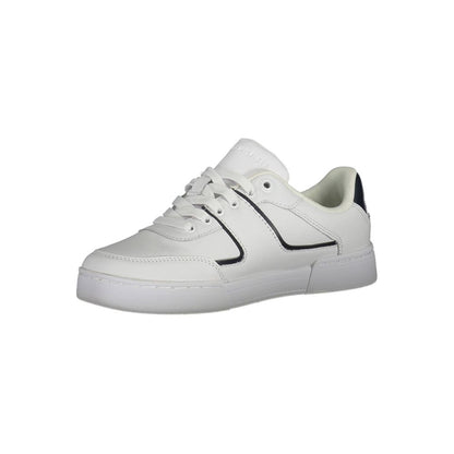 Tommy Hilfiger White Polyester Sneaker