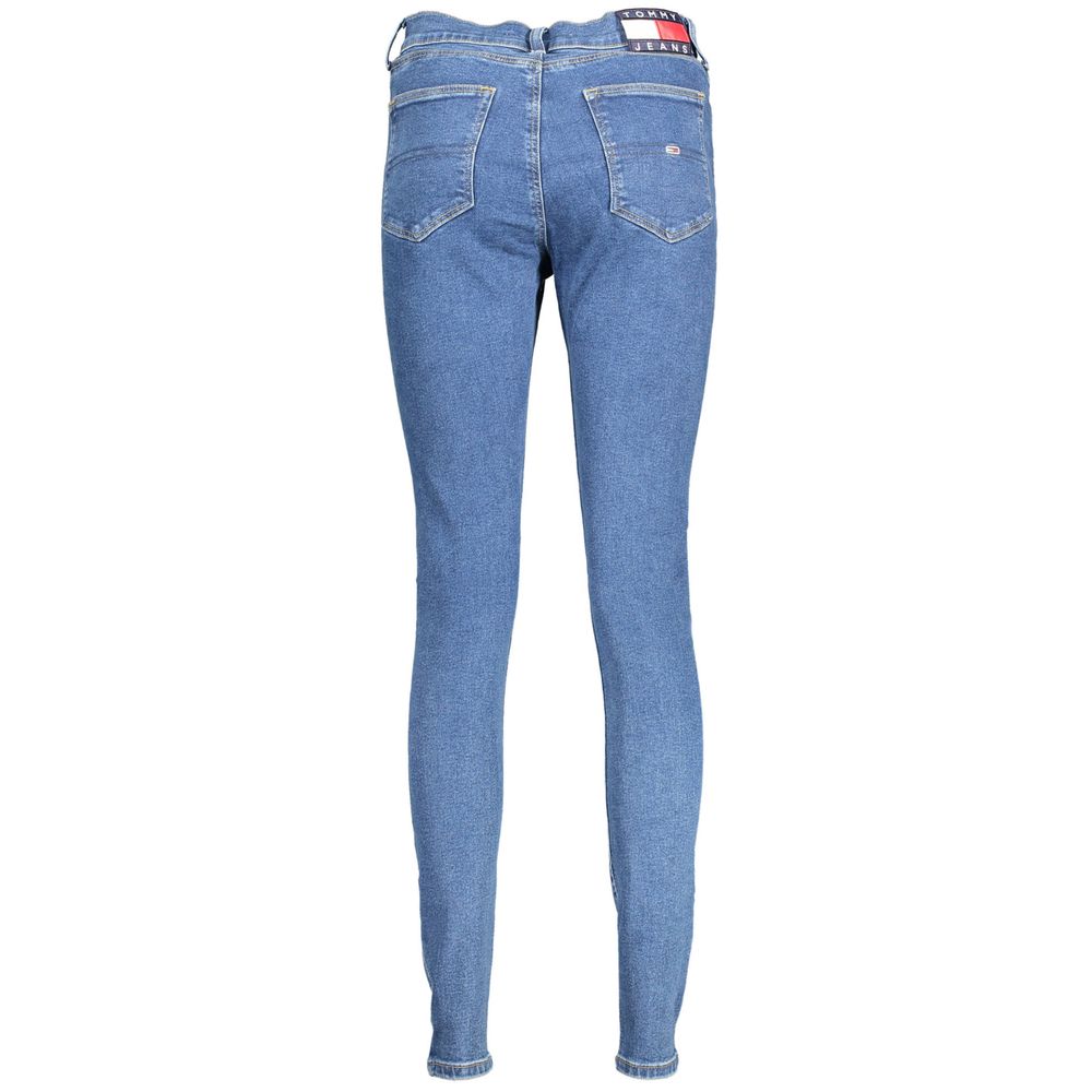 Tommy Hilfiger Blue Cotton Jeans & Pant