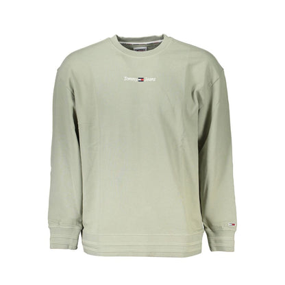 Tommy Hilfiger Green Cotton Sweater