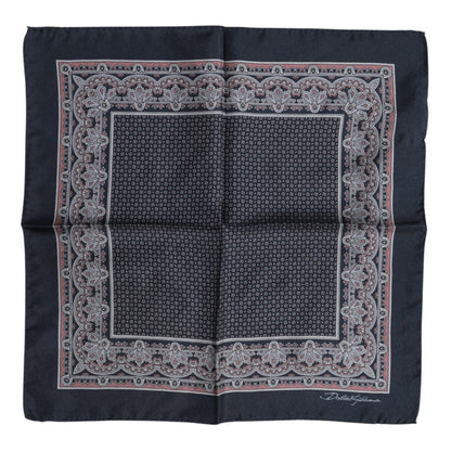 Dolce & Gabbana Multicolor Fantasy Silk Square Foulard Scarf