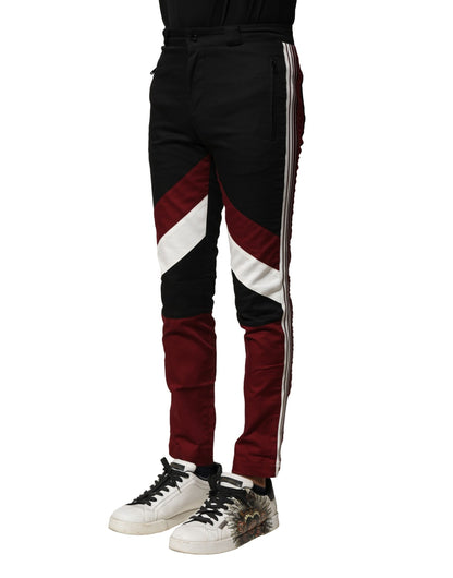 Dolce & Gabbana 9 To 5 Men's Regular Fit Stretch Cotton Joggers - Multicolor