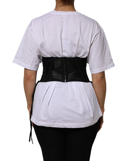 Dolce & Gabbana Cotton Polyester & Acetate Belt - Black